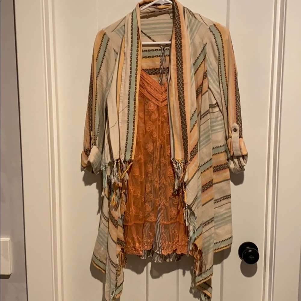 Cami & cardigan set